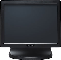 Elzab Σύστημα POS All-In-One Desktop POS P12+ με Οθόνη 15"