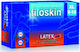 Filoskin Latex ръкавици леко напудрени Гащеризони Латекс На прах в Син цвят 100бр