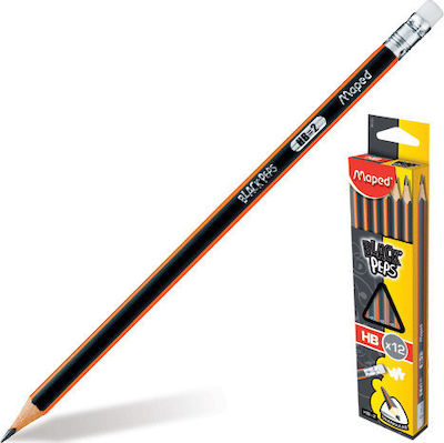 Maped Black Peps Bleistift HB Orange