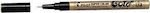 Pilot Super Color Extra Fine Permanent Marker 1mm Gold