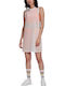 Fiorucci Summer Mini Athletic Sleeveless White Dress
