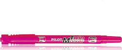 Pilot Twin Marker Μαρκαδόρος Σχεδίου Ροζ 2mm Pilot Twin Marker Μαρκαδόρος Σχεδίου Ροζ 2mm