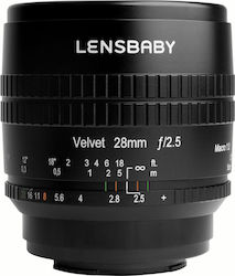 Lensbaby Velvet 28mm f/2.5 Voller Rahmen für Sony E Mount Lensbaby Velvet 28mm f/2.5 Voller Rahmen für Sony E Mount