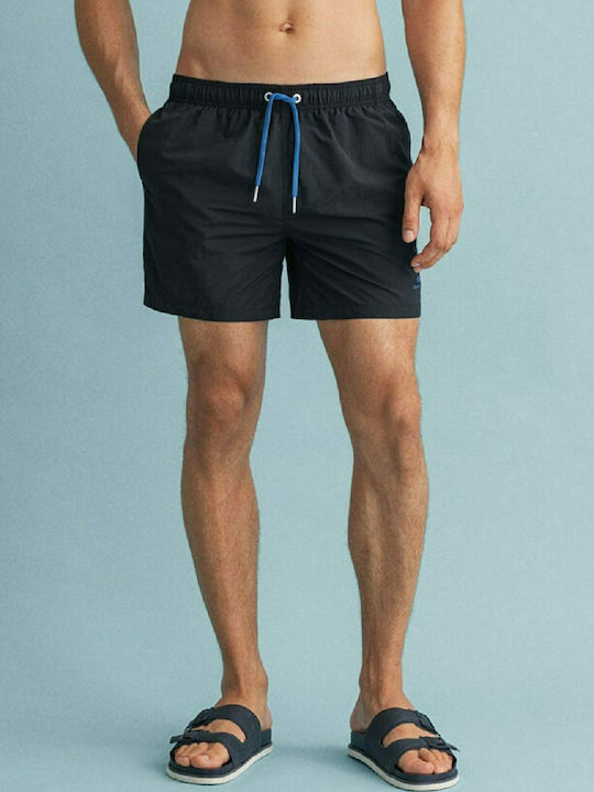 Gant Classic Ανδρικό Μαγιό Σορτς Μαύρο