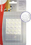 ERGOhome 570608.0005 Round Furniture Protectors with Sticker 19mm 16pcs