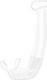 XDive Goa Snorkel White with Silicone Mouthpiece