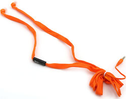 Omega Freestyle Shoelace FH2112 In-ear Handsfree με Βύσμα 3.5mm Πορτοκαλί