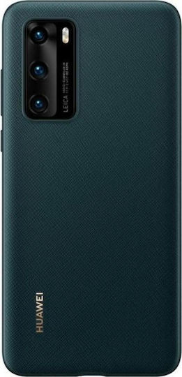 Huawei Umschlag Rückseite Silikon Grün (Huawei P40)