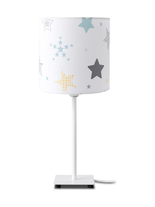 Veis Kids Portable Lamp Funky Stars White