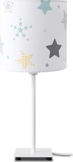 Veis Kinder Nachttischlampe Funky Stars Weiß
