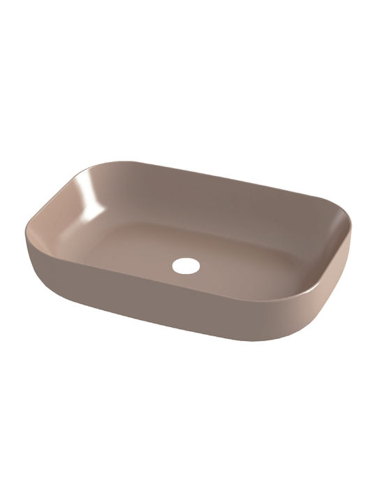 Olympia Metamorfosis Vessel Sink Porcelain 60x4...