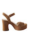 Fallforu Sandals Brown