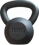 Optimum Kettlebell Gusseisen 16kg Schwarz