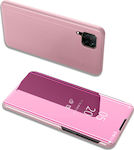 Clear View Book Πλαστικό Ροζ (Huawei P40 Lite)