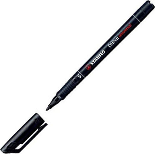 Stabilo OHPen Universal S Μαρκαδόρος Διαφανειών Black 0.4mm
