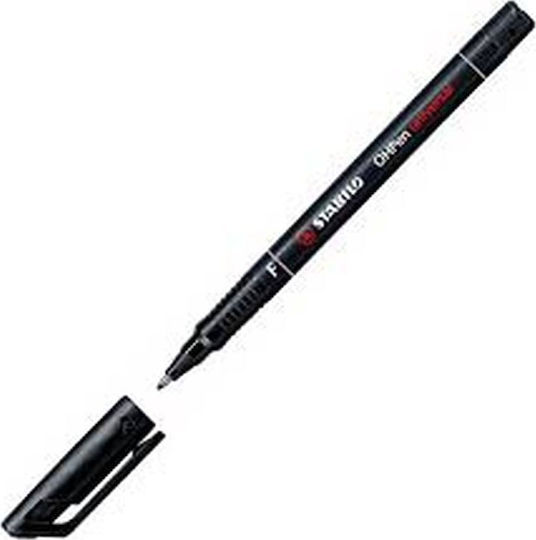 Stabilo ΟΗPen Universal M Marker pentru Folii 1mm NEGRU