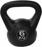 Tunturi Kettlebell aus PVC 6kg Schwarz