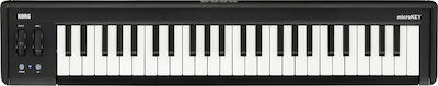 Korg Midi Keyboard microKEY με 49 Πλήκτρα σε Μαύρο Χρώμα