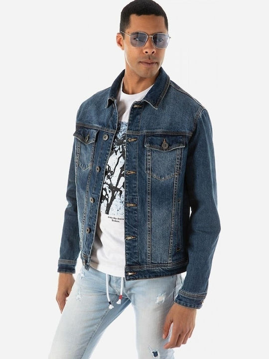 Geacă Denim Albastră