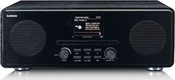 Lenco Ηχοσύστημα DIR-260BK 20W με CD / Netzwerk-Player Player, WiFi και Bluetooth Schwarz