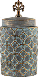 Zen Collection Decorative Vase Turquoise 19x11.5x41cm