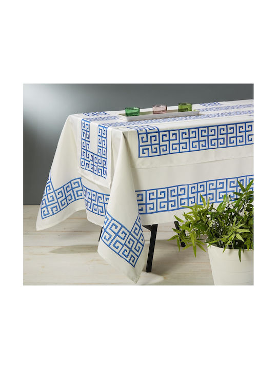 Whitegg Placemat Fabric White 45x33cm 1pcs