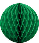 Minge de atârnat din hârtie Honeycomb Green 1pc.