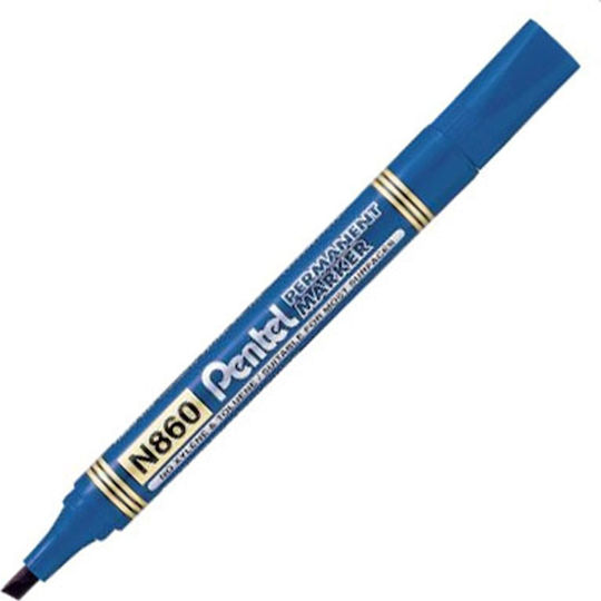 Pentel Ν860 Перманентен Маркер 4.5мм Син