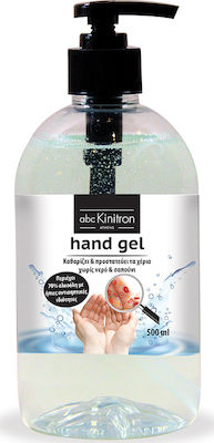 Abc Kinitron Αντισηπτικό Gel Χεριών με Αντλία 500ml Natural