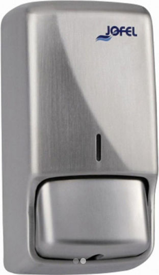 Jofel Gewerblicher Seifenspender Creme Seife Futura glänzende Oberfläche 850ml Inox