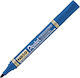 Pentel N850 Ανεξίτηλοι Μαρκαδόροι Μπλε 1.5mm Σετ 12τμχ