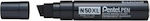 Pentel N50XL Ανεξίτηλος Μαρκαδόρος 18mm Μαύρος