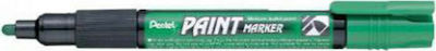 Pentel Paint Ανεξίτηλος Μαρκαδόρος 3mm Πράσινος