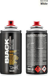 Montana Cans Σπρέι Βαφής BLK με Ματ Εφέ White B...