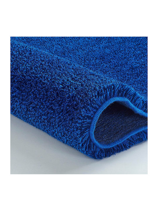 Kleine Wolke Badematte Synthetisch Rund Relax 5405736521 Atlantic Blue 100x100cm