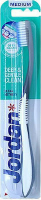 Jordan Clean Between Soft Manual Toothbrush Soft Gray 1pcs