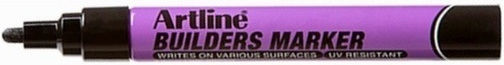 Artline Builders Permanent Marker 2.3mm Schwarz