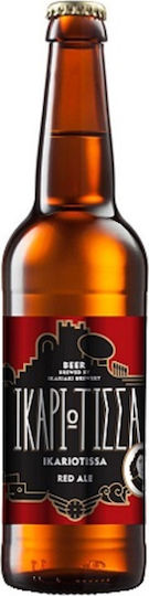 Ikariaki Zythopoiia Ikariotissa Red Ale Beer Bottle 330ml