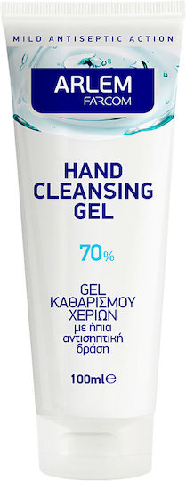 Farcom Arlem Antiseptic Hand Gel 100ml Natural
