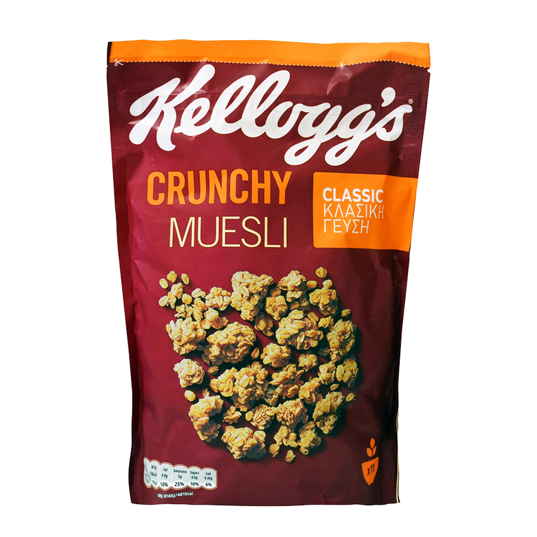 Kellogg's Crunchy Muesli Classic 500gr Skroutz.gr