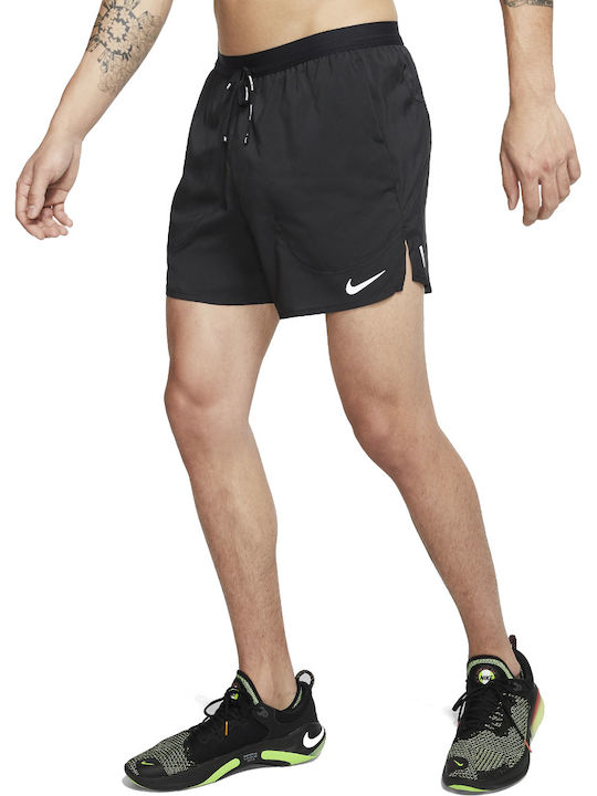 Nike Flex Stride 5" Brief Αθλητική Ανδρική Βερμούδα Dri-FIT Regular Fit Μαύρη