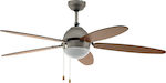 Eglo Susale 35042 Ceiling Fan 132cm with Light Brown