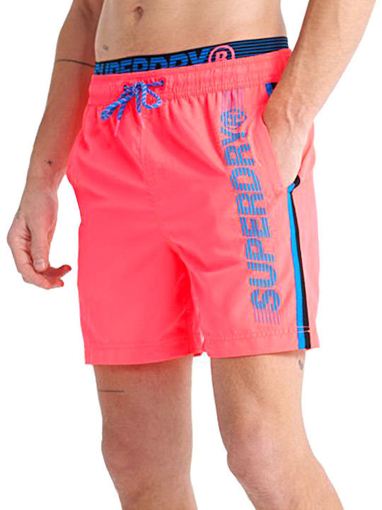 State Volley Men's Swimwear Shorts Fuchsia