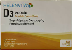 Helenvita D3 Vitamin for Immune System Boost 2000iu 60 caps