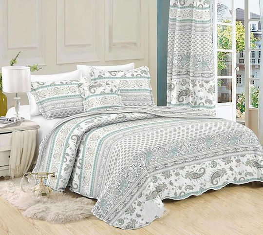 Dimcol 354 Tagesdecken Set Übergröße 3 Stück 220x240cm 3 Stück