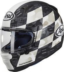 Arai Profile-V Patch Full Face Helmet with Pinlock ECE 22.05 White AR-035615