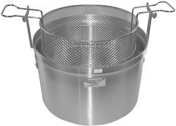 Fryer Aluminum Capacity 8lt with Diameter 26cm and Height 15cm.