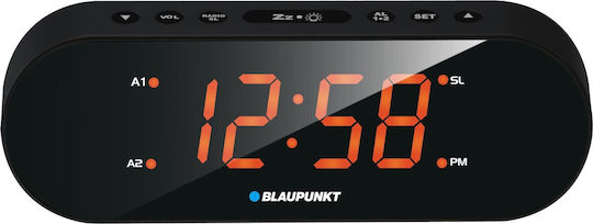 Blaupunkt CR6OR Digitaler Tischuhr mit Wecker & Radio