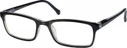 Eyelead E151 Men's Reading Glasses +2.25 Black E151 E 151