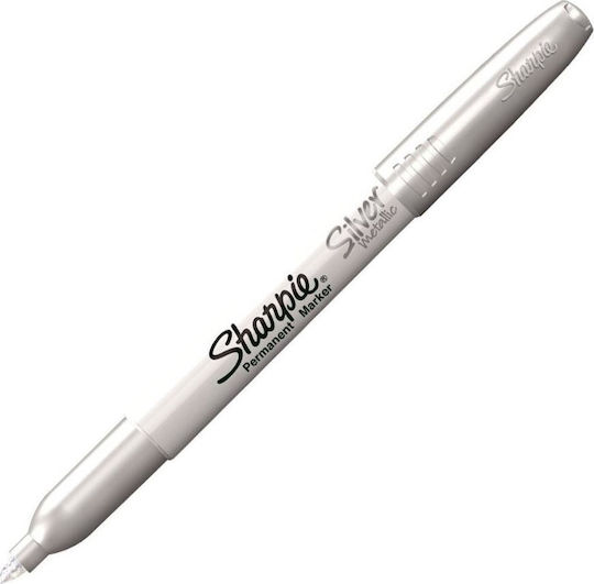 Sharpie Metallic Permanent Markers 1mm Silver 12pcs 1891063